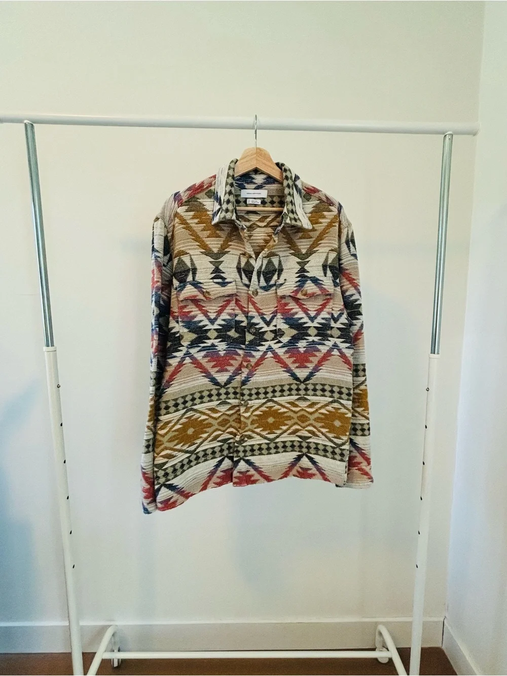 Urban Outfitters Aztec Western Shacket | 100% Cotton | Unisex
